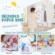 preview thumbnail 9 of 28, Costway Foldable Easel for Kids 3-in-1 Double-sided Art Easel with - See Details