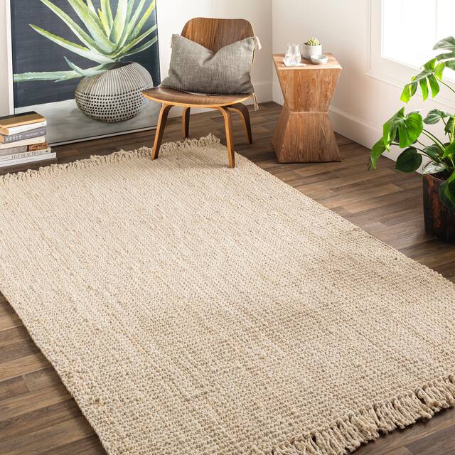 Mariana Cottage Solid Area Rug - 2'6" x 10' Runner - Cream