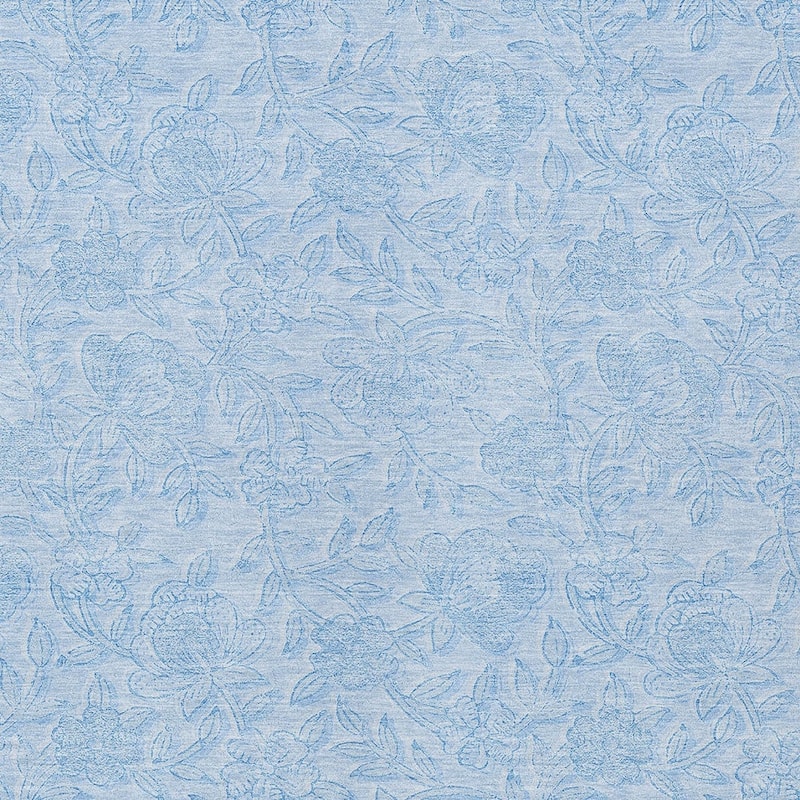 HomeRoots Floral Transitional Rectangle Outdoor Rug