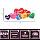 Fraser Hill Farm 6-Ft. Light Up Valentine's Day Heart Shaped Candy ...