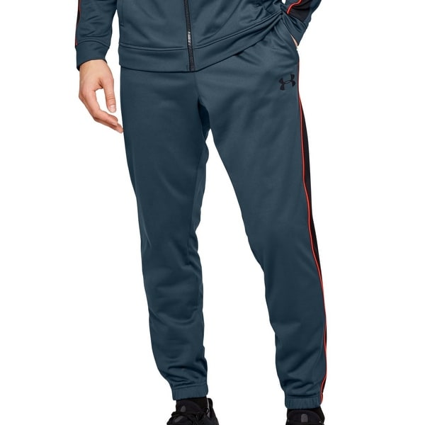 Under Armour Men Unstoppable Track Pant Blue Size 2XL Side Stripe Jogger. Opens flyout.