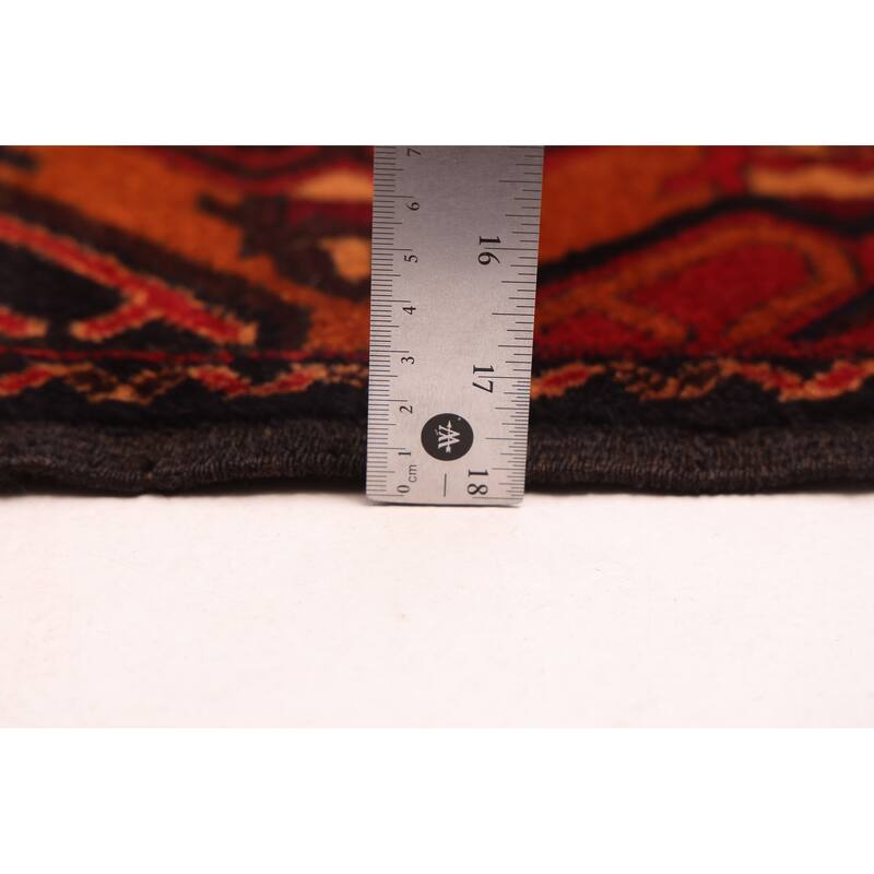 ECARPETGALLERY Hand-knotted Teimani Light Orange Wool Rug - 3'10 x 6'7