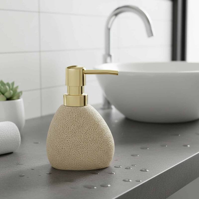Stylish Sea Sponge Inspired Bathroom Accessory Set - Soap Dispenser Only