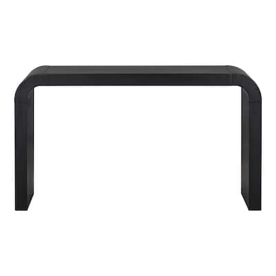 Living Room 55.1 Inch Entryway Console Table with Acacia Veneer