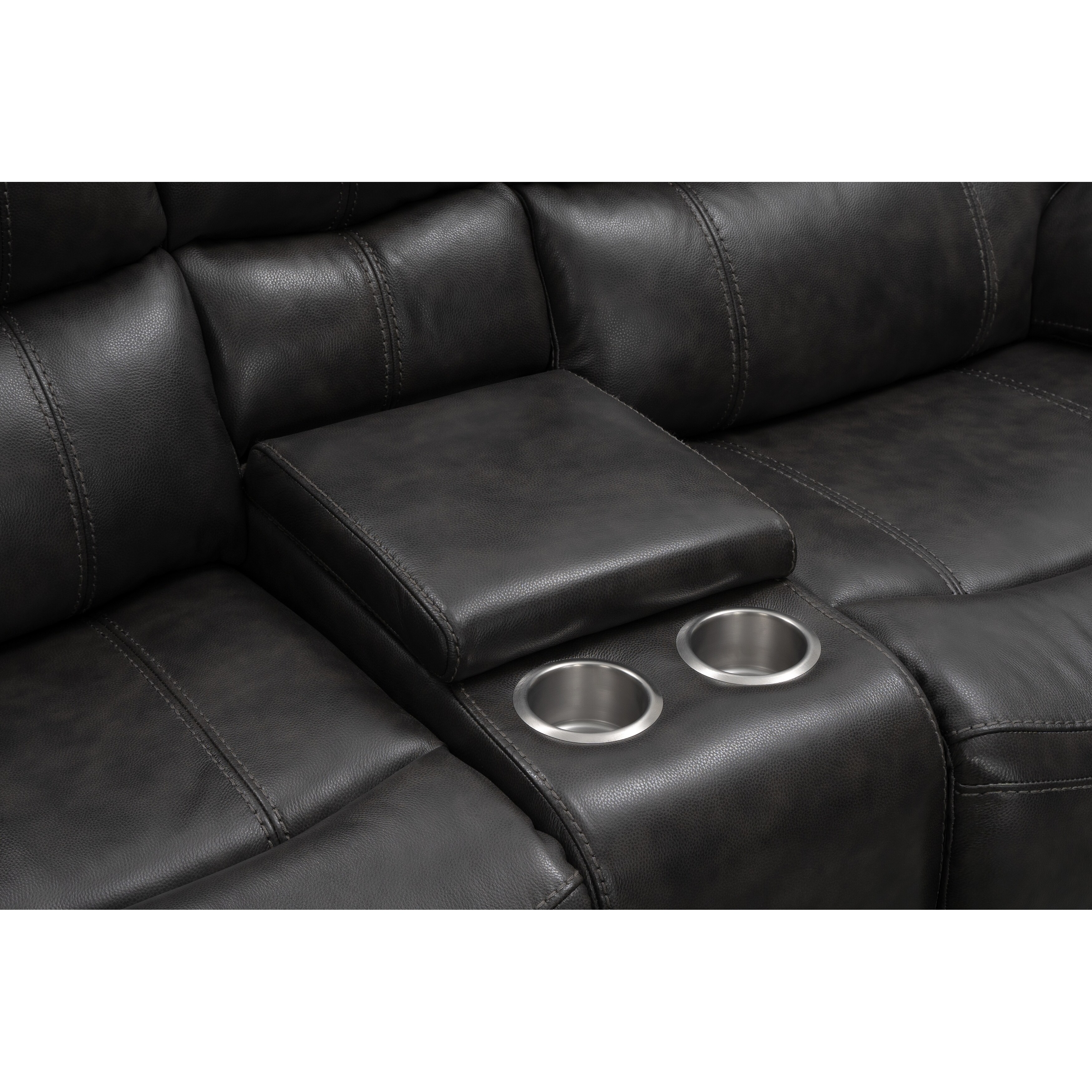 Abbyson browning reclining sofa top