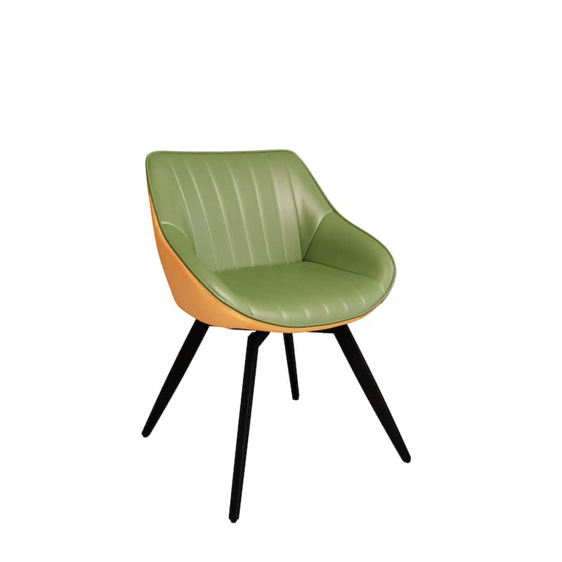 MDF 3-Piece Table and Chair Set with Cushioned Seats - Chair size: 25.47” L x 25.2” W x 31.1” H