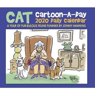 Shop Cat Cartoon A Day By Jonny Hawkins 2020 Box Calendar