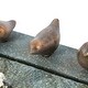 preview thumbnail 6 of 8, Patina Resin Bubbler Outdoor Fountain with LED Lights and Birds
