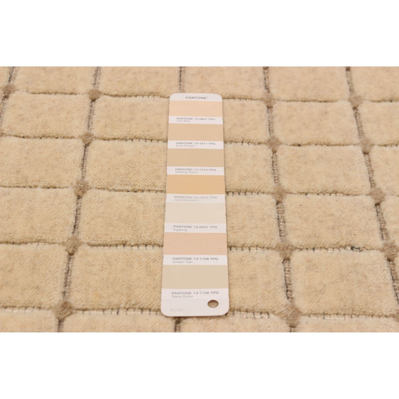 Kashkuli Gabbeh Ivory Rug 7'11" x 11'2" - 7'11 x 11'2