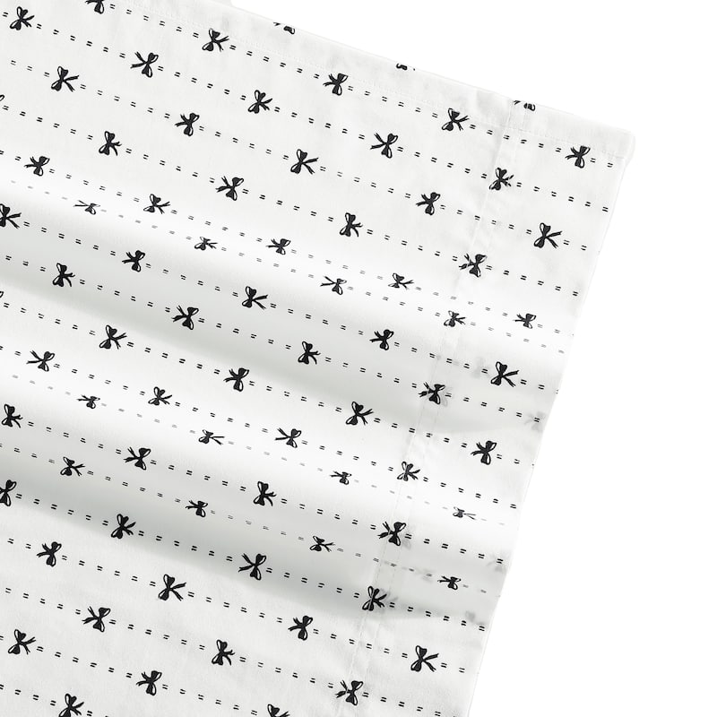 Betsey Johnson Printed Cotton Percale Cotton Sheet Sets