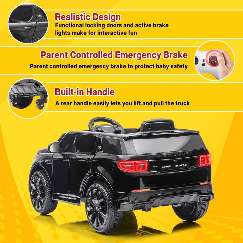 Ride on Cars for Kid 4-8, 12V Licensed Land Rover
