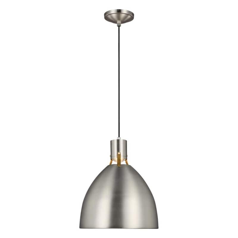 Brynne Medium LED Pendant - Satin Nickel