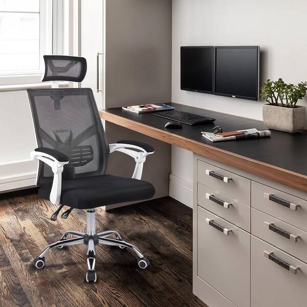 CO-Z Ergonomic Desk and Office Chair, Adjustable Height, Tilt - On