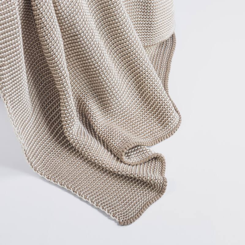 Casey, Cotton Yard, Natural, Throw