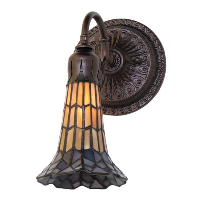 Meyda Tiffany 251868 10" Tall Wall Sconce - Mahogany Bronze