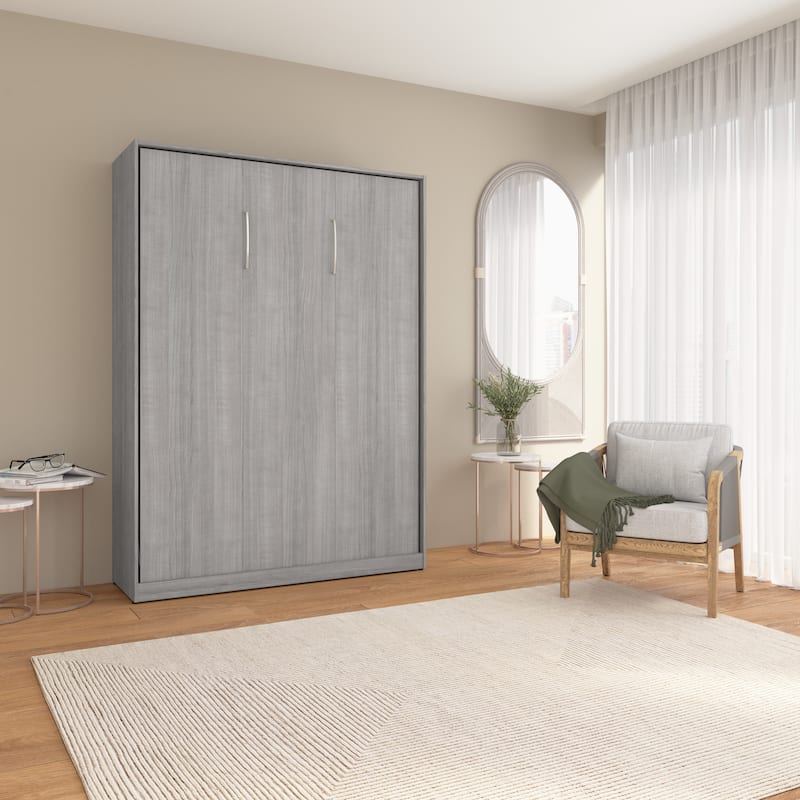 Claremont 59W Space-Saving Full Size Murphy Bed by Bestar