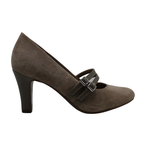 tan mary jane heels