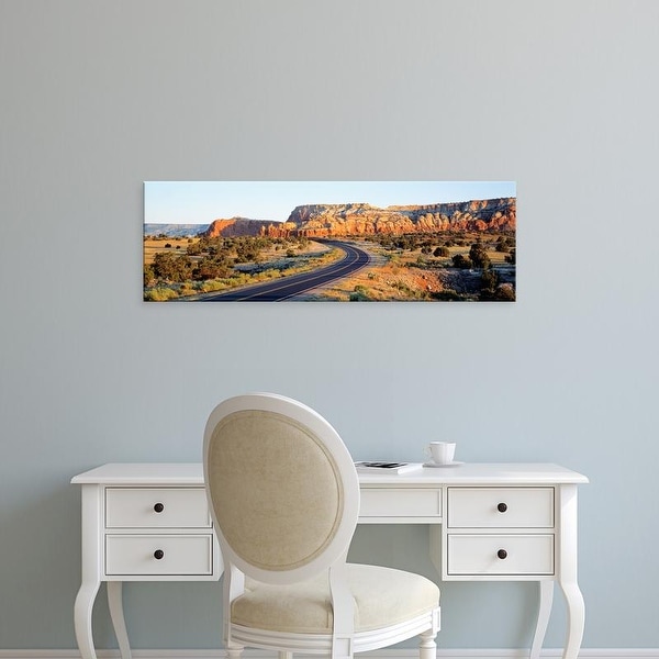 Easy Art Prints Panoramic Images's 'Route 84 NM USA' Premium Canvas Art