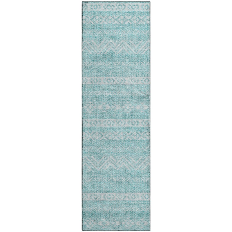 Premium Washable Super Soft Global Stripes Mayfield Rug
