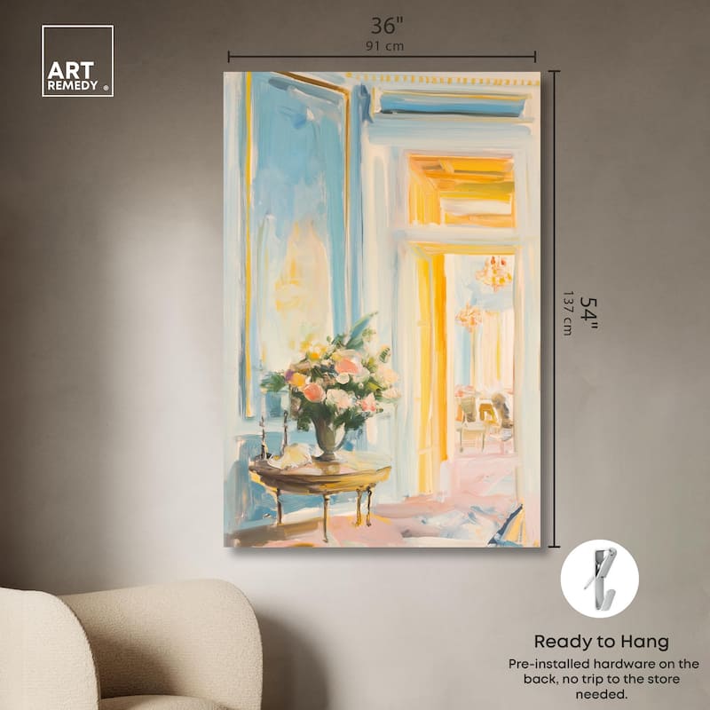 Glowing Room I Canvas by Art Remedy, Gallery Wrapped