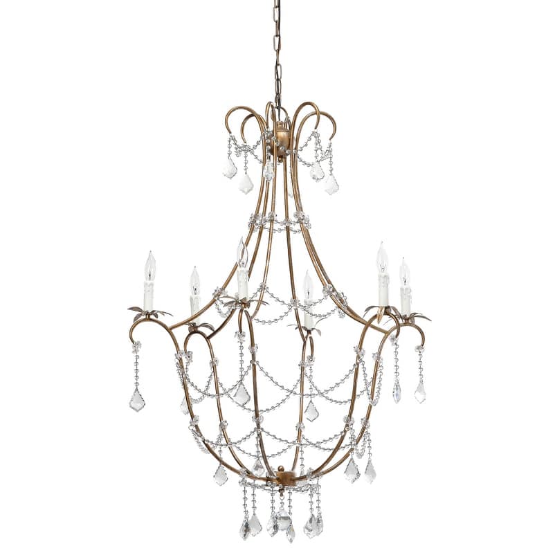 Alden Décor Nesa Crystal Chandelier