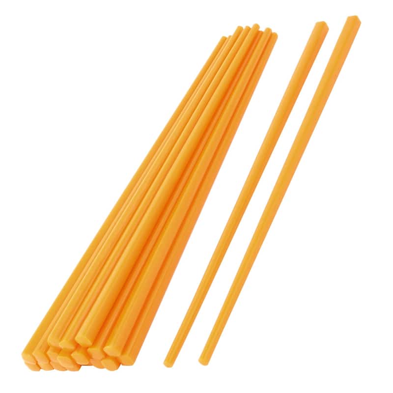 Kitchen Tableware Plastic Chinese Chopsticks 22cm Length 10 Pairs