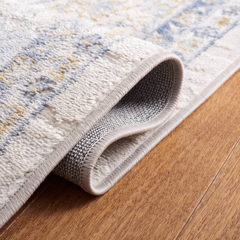 SAFAVIEH Palma Meinharda Oriental Rug - 9' x 12' - Beige/Light Blue - Rectangle