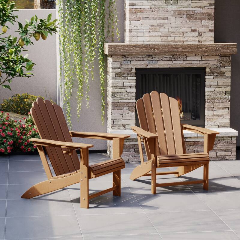 Aderson Outdoor Poly Adirondack Chair (Set of 2)
