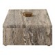 preview thumbnail 6 of 5, Uttermost Griseus Travertine Stone Box - 2.75'' H X 9.5'' W X 6'' D