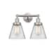 Option Brushed Satin Nickel / Clear
