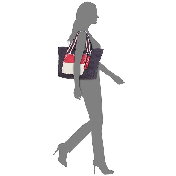 tommy hilfiger canvas tote bag