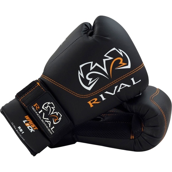Blue Rival Boxing RB1 2.0 Ultra Hook and Loop Bag Gloves