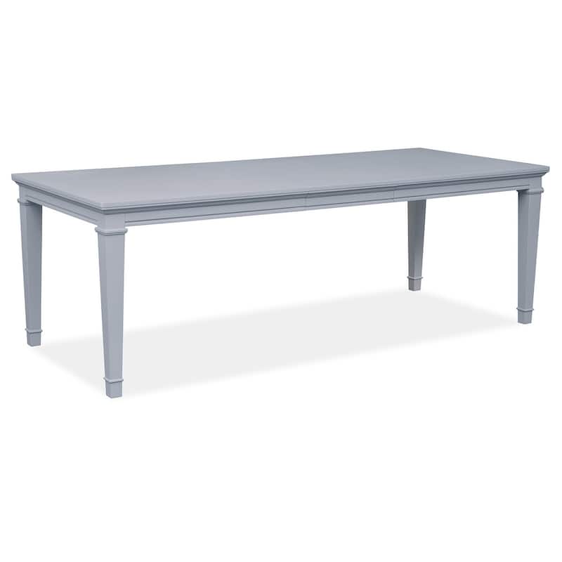 Magnussen Home Charleston Harbor Gray Extendable Rectangular Dining Table - 38''W x 72''D x 30''H