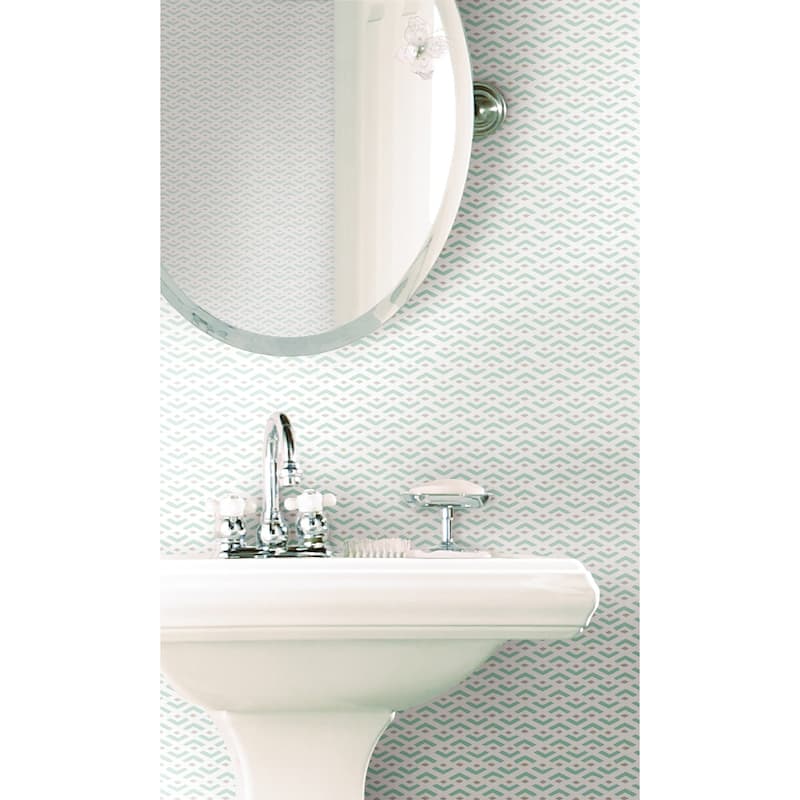 Honolulu 20' L x 20.5" W Savannah Peel and Stick Wallpaper