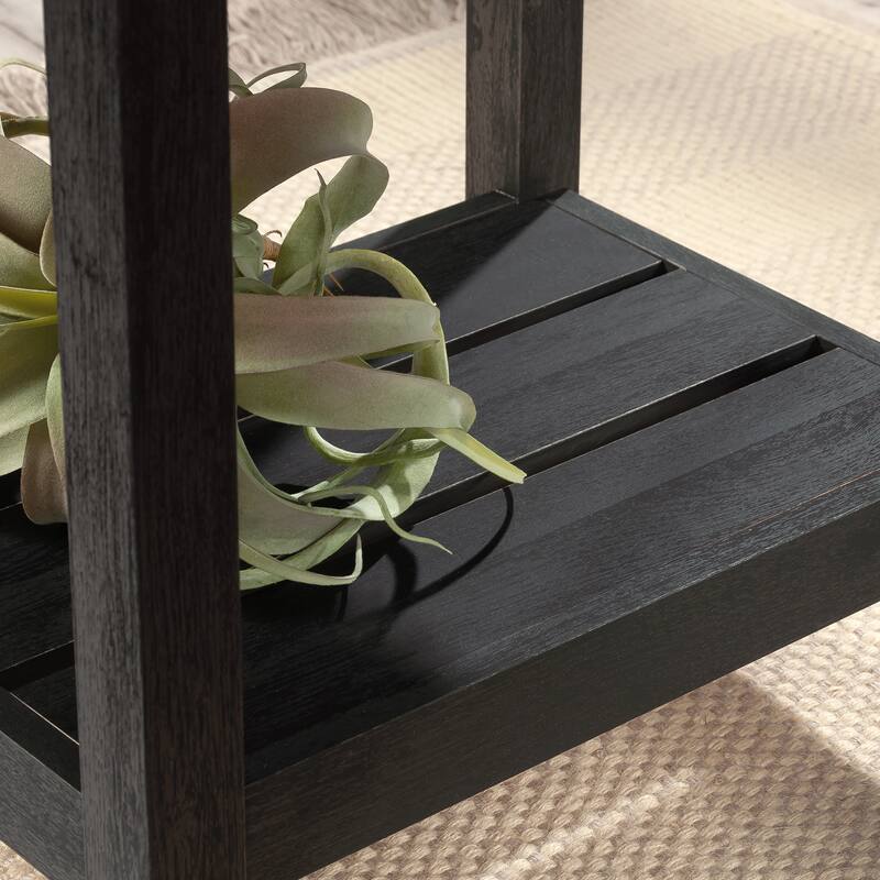 Engineered Wood Coastal Desk with Lateral File Cabinet Bundle