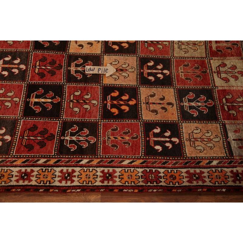 Vegetable Dye Bakhtiari Persian Vintage Area Rug Handmade Wool Carpet - 5'3"x 9'3"