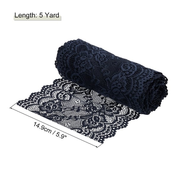6-inch-wide-5-yard-lace-ribbon-floral-pattern-lace-trim-ribbon-bed