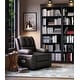 preview thumbnail 14 of 73, Oversized power recliner with heat, massage, 360 degrees swivel, and cup holder.