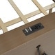 preview thumbnail 11 of 9, Full XL over Queen Bunk Bed with Storage Cabinets and USB Ports