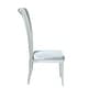 preview thumbnail 12 of 14, Somette Contemporary Tall Roll Back Side Chair, Set of 2 - N/A