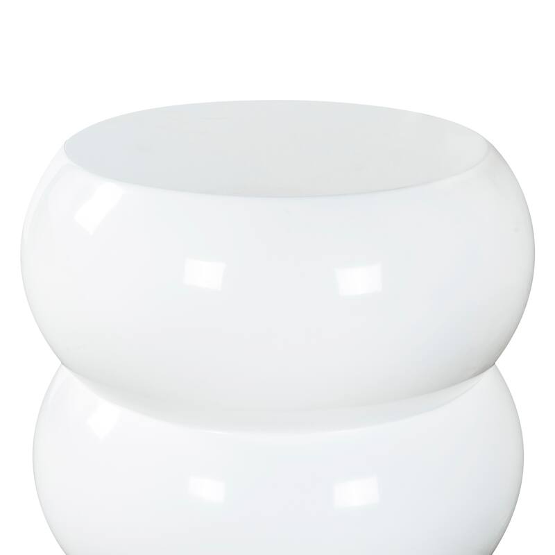 SAFAVIEH Couture Joyrosa Concrete Accent Table - 13"W x 13"D x 17"H