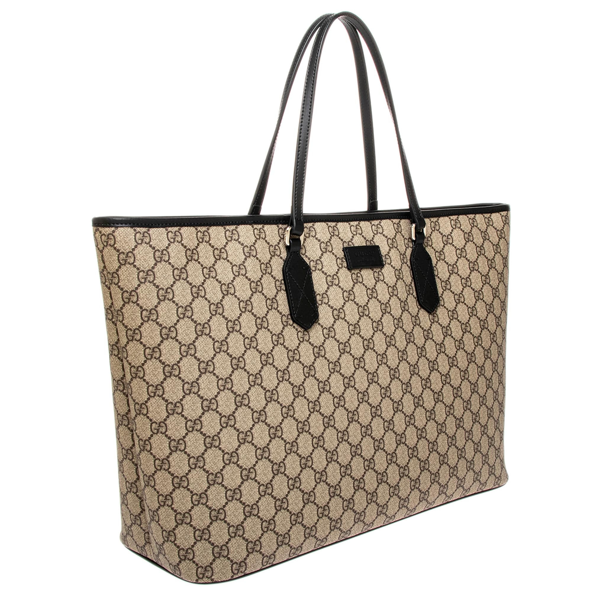 Gucci GG Supreme Large Tote - Overstock - 42687456