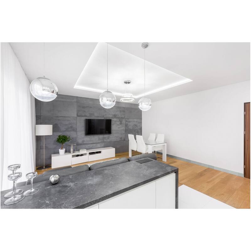 Ackland AKNPTSEG3X6G-BN Segment 6" x 3" Glossy, Polished Ceramic Grout