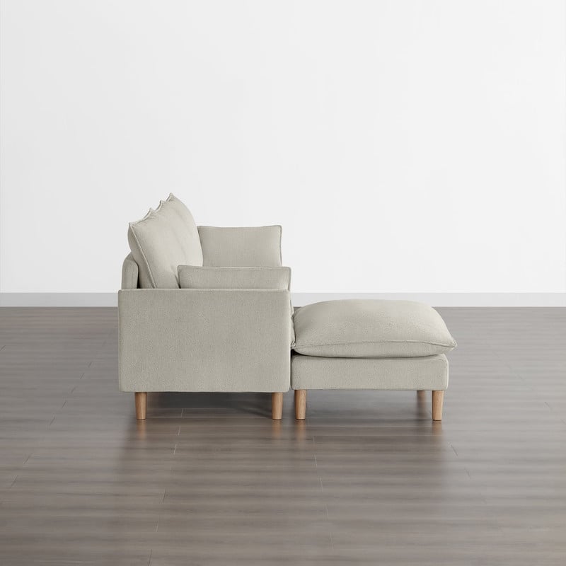 Spruce & Spring Oversized Couch Modular Sectional Sofa for Living Room