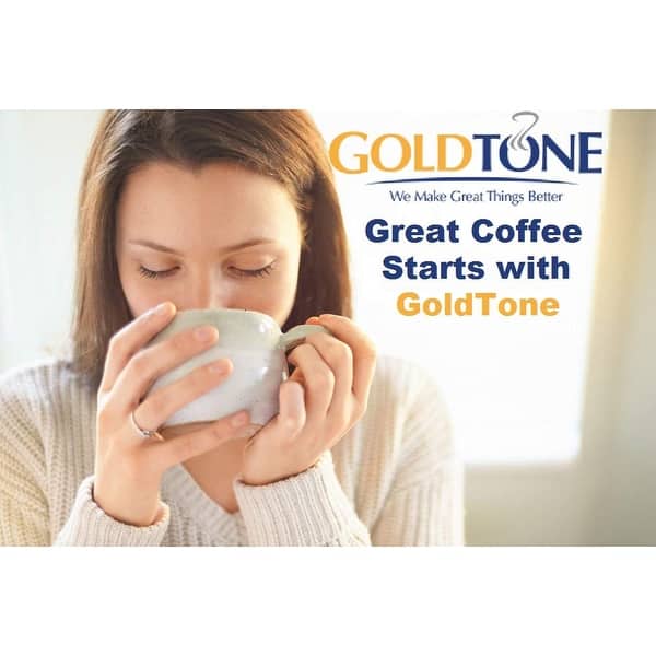 GoldTone Reusable 4 Cup Basket Mr. Coffee Replacment Coffee Filter with Mesh Bottom - Mr. Coffee Permanent Coffee Filter for Mr