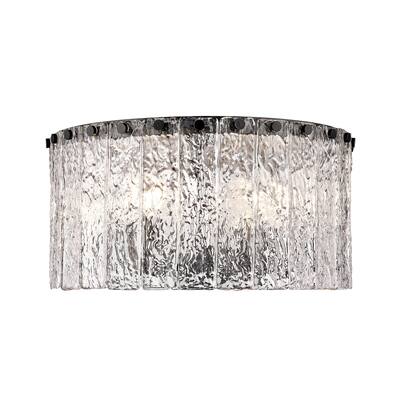 Glacier 5 Light Flush Mount - Matte Black