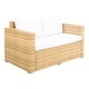 preview thumbnail 44 of 52, SAFAVIEH Outdoor Patio Furniture Machie 4-Piece Conversation Set