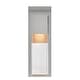 preview thumbnail 4 of 3, Lark 82015-LL Alex 26" Tall LED Outdoor Wall Sconce with Seedy Glass