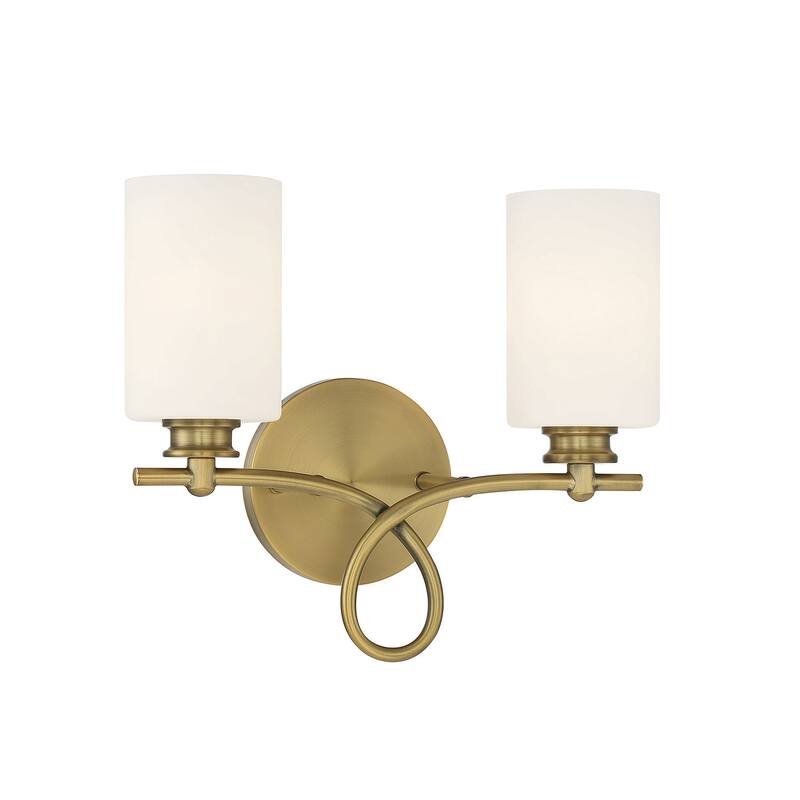 Savoy House Woodbury 2 Light 14" Wide Bathroom Vanity Light