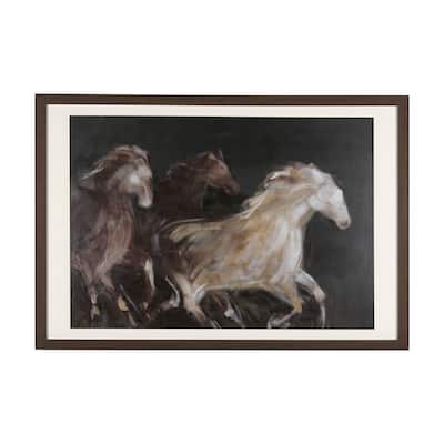 Running Wild - Speed Framed Art Print